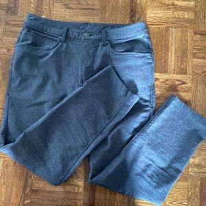 Lululemon mens ABC canvas grey pants